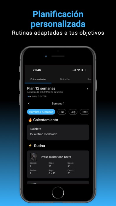 MOV CENTER CHILE Screenshot
