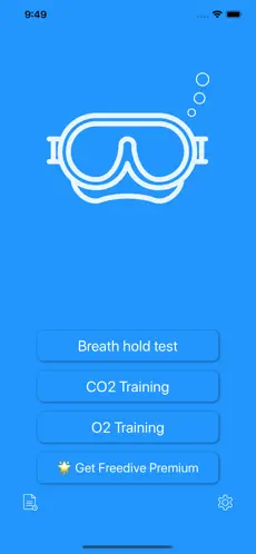 Captura de Pantalla 6 Freediving apnea training iphone