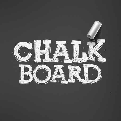Blackboard-Chalk writing board icon