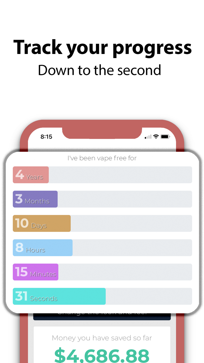 Quit Vaping Addiction Calendar