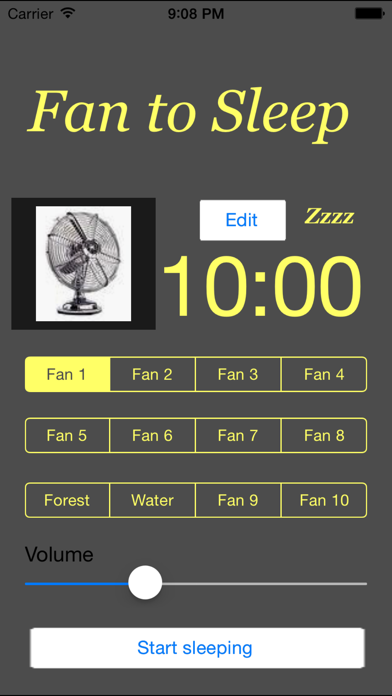 FanToSleep screenshot 1
