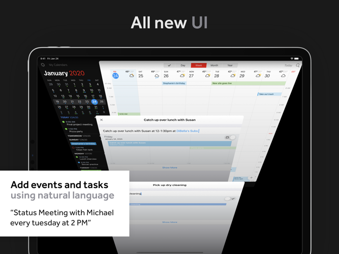 Fantastical Calendar