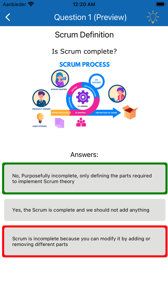 #7. Scrum Practice Test Pro (iOS) 由: Perfect Consulting B.V.