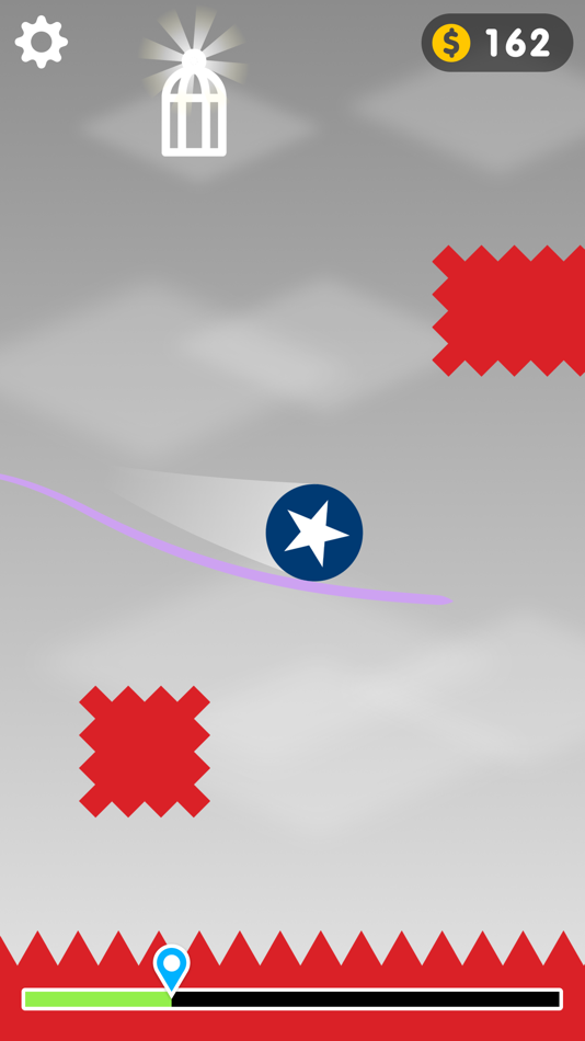 #7. Draw The Line 3D (iOS) Bởi: SUPERSONIC STUDIOS LTD