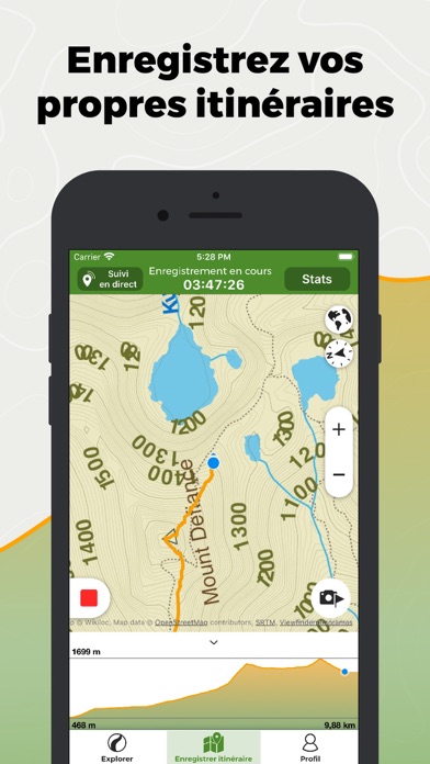 Screenshot #2 pour Wikiloc Navigation Outdoor GPS