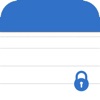 Secret Lock Vault With Cloud icon