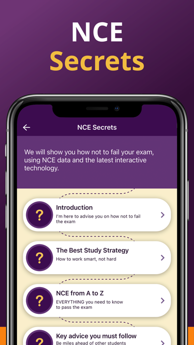 NCE Study Guide Screenshot