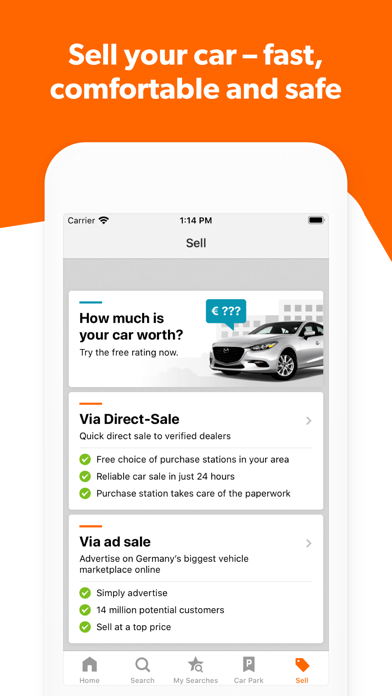 mobile.de - car market Screenshot
