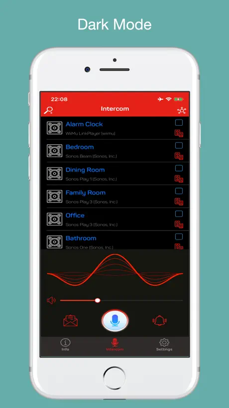 语音对讲机 (Sonos, HEOS, Bose ...)