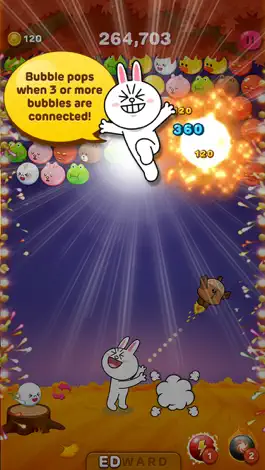 Game screenshot LINE Bubble! apk