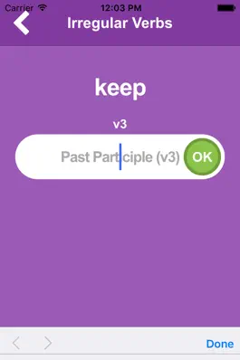 Game screenshot English Irregular Verbs Best hack