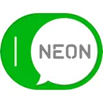 Neon Letters Stickers Animated App Positive Reviews
