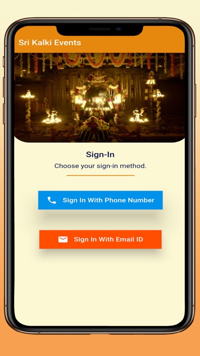 Sri Kalki Events Screenshot