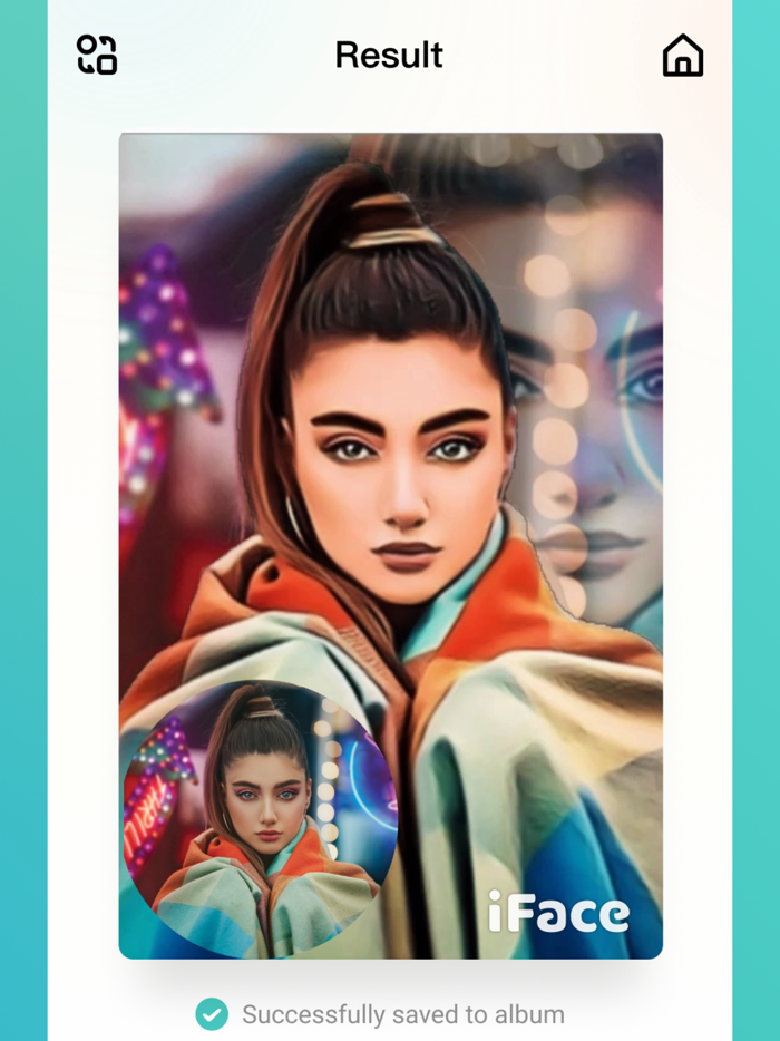 iFace AI Cartoon Photo Editor