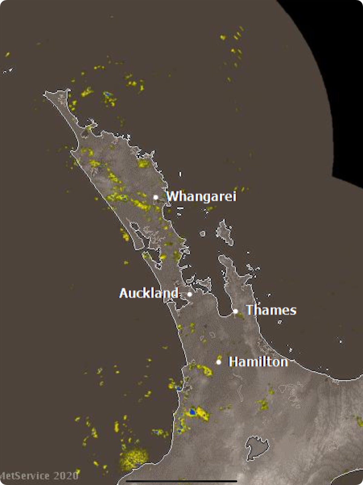 Rain Radar New Zealand ipad screenshot 3