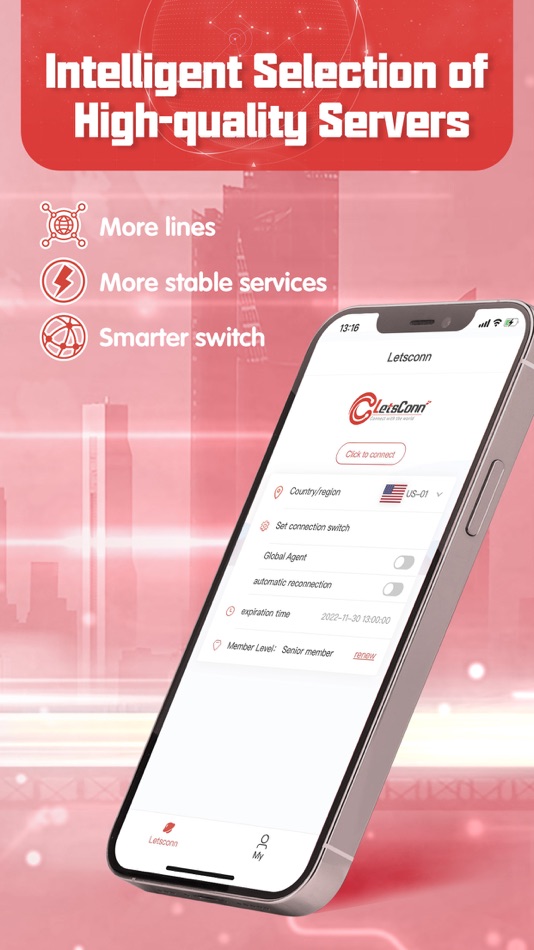 #4. LetsConn (macOS) By: Efort Network Sdn. Bhd.