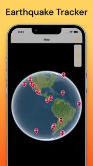 quakefeed earthquake tracker iphone screenshot 1