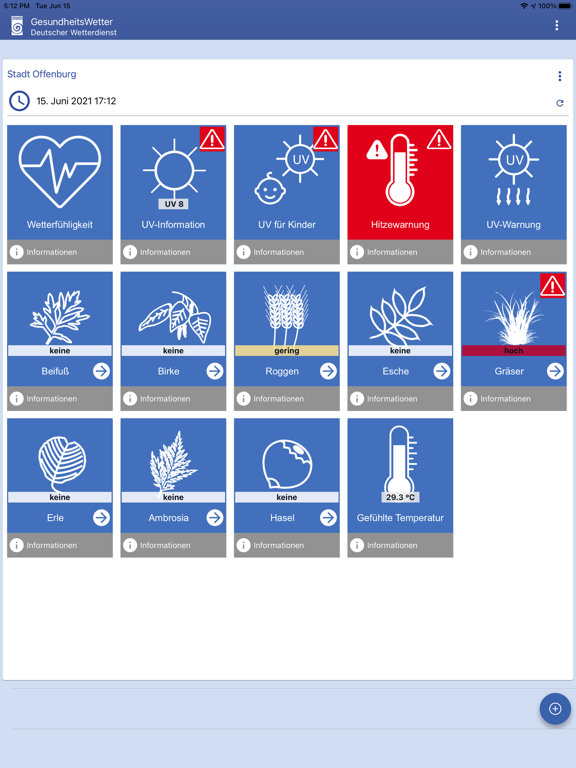 Screenshot #5 pour GesundheitsWetter