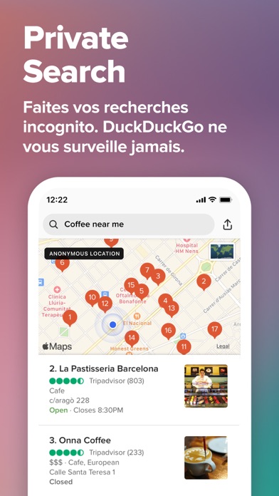 Screenshot #2 pour DuckDuckGo Private Browser