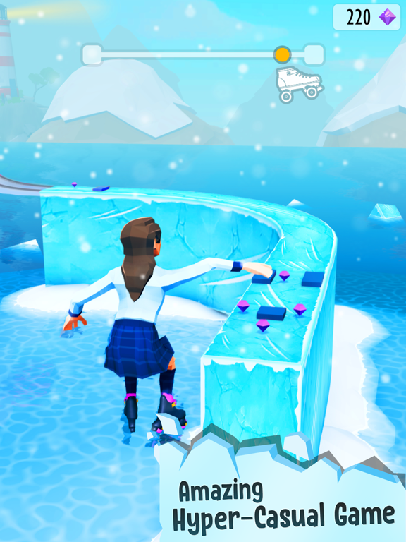 Screenshot #4 pour Crazy Skate Runner
