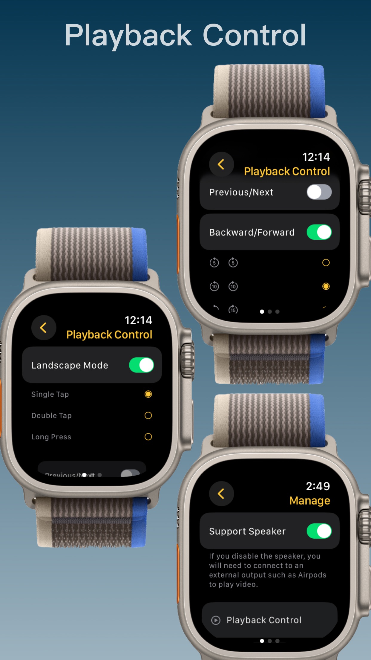 Screenshot do app Player for Watch