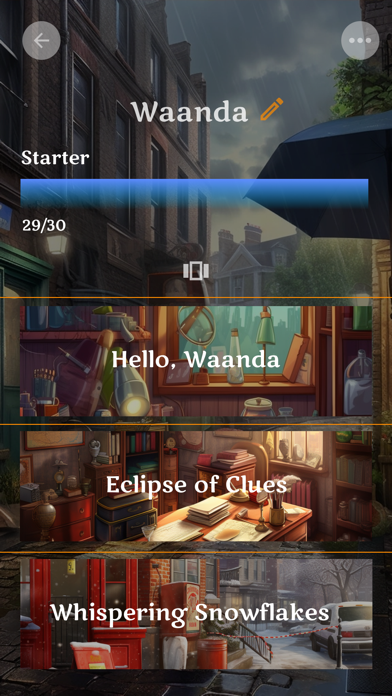 Waanda-Interactive puzzle game Screenshot