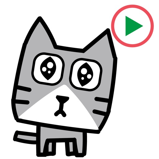 KAKU Cat 2 Animation Sticker icon