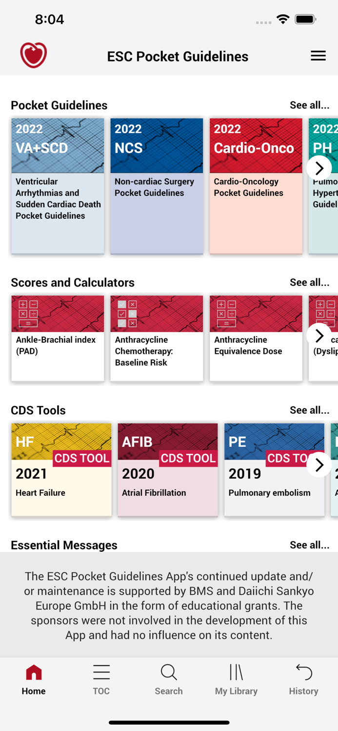 ESC Pocket Guidelines