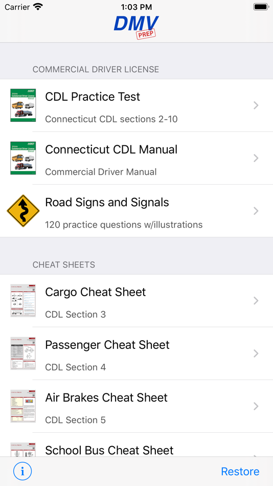Connecticut CDL Test Prep - 6.0 - (iOS)