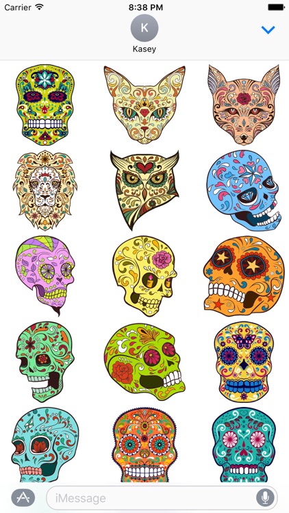 Sugar Skull Stickers