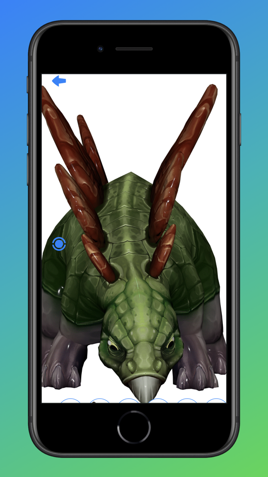 #6. Dino Run AR-Dinosaur Jump (iOS) 由: Gil Nakache