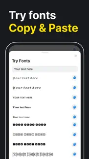fonts for iphone & keyboards iphone screenshot 4