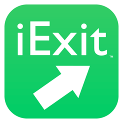 ‎iExit Interstate Exit Guide