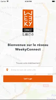 weekyconnect iPhone Captures Décran 1