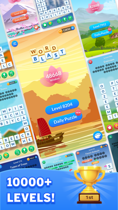 Word Blast: Search Puzzle Game Screenshot