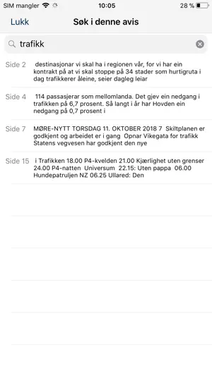 Møre-Nytt eAvis screenshot 3