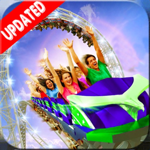 Roller Coaster Adventure 3D Icon
