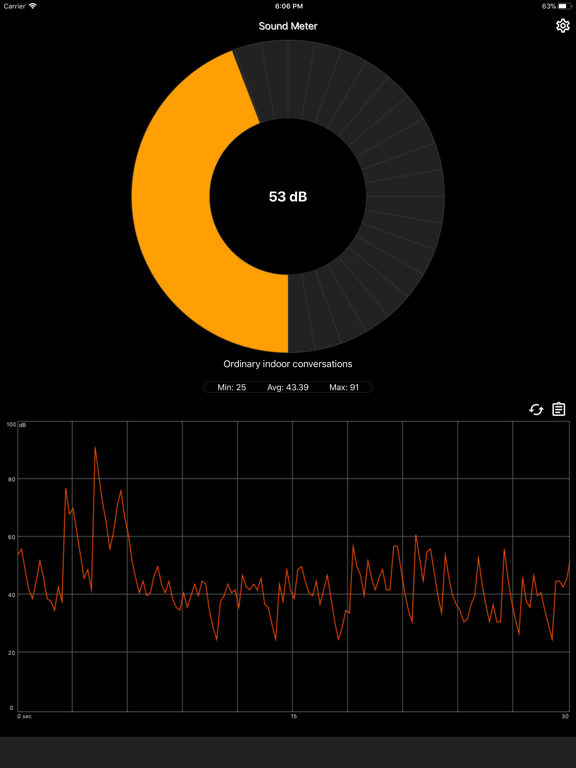 Screenshot #5 pour Sonomètre - Sound Meter