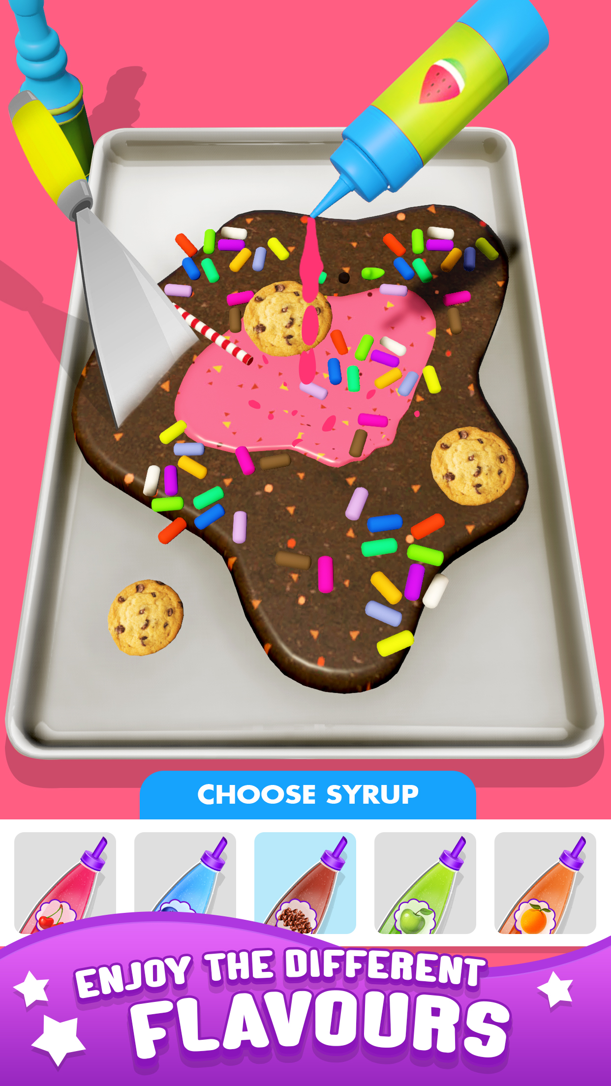 Ice Cream Roll Maker Game