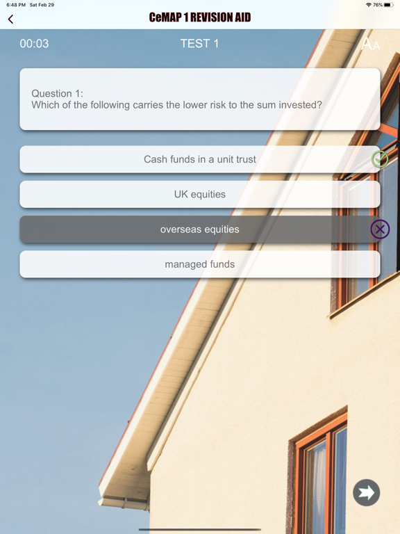 Screenshot #6 pour CeMAP1 Revision Aid