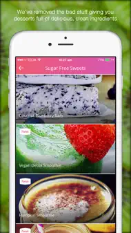 Skinny Desserts iphone bilder 1