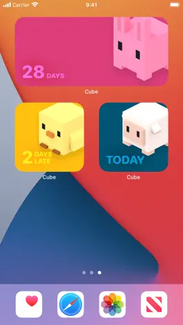 Game screenshot Cube Period Tracker hack