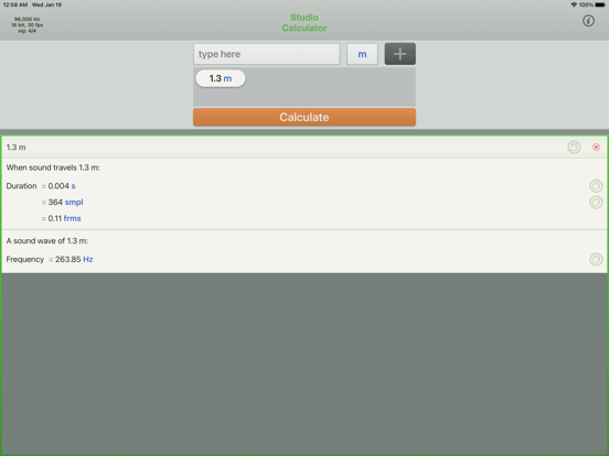 Studio Calculator iPad app afbeelding 6