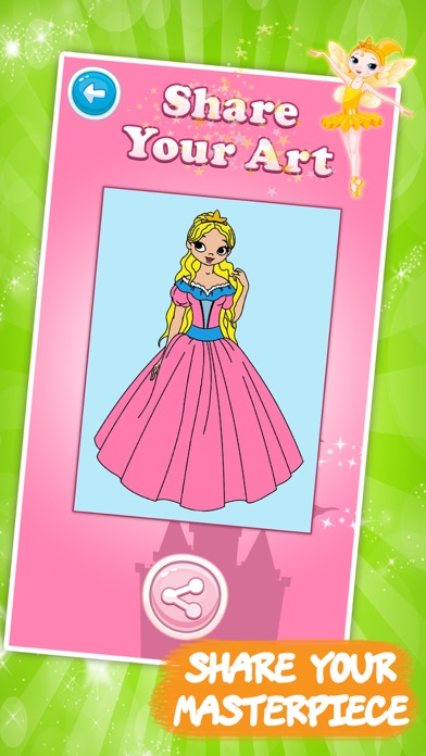 Best coloring book - Princess Screenshot