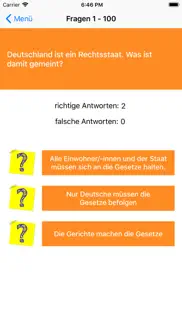 leben in deutschland test 2023 iphone screenshot 1