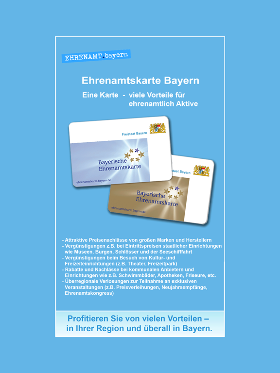 Screenshot #4 pour Ehrenamtskarte Bayern