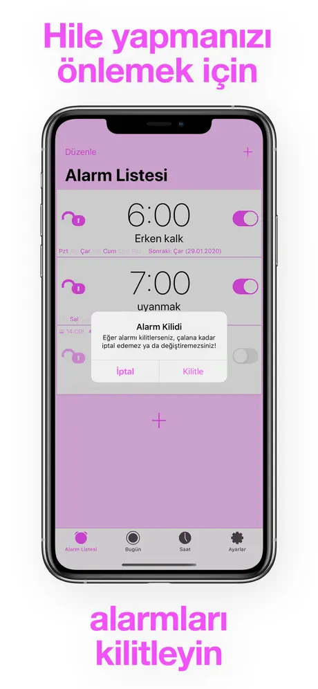 Çalar Saat Mathe Alarm Clock