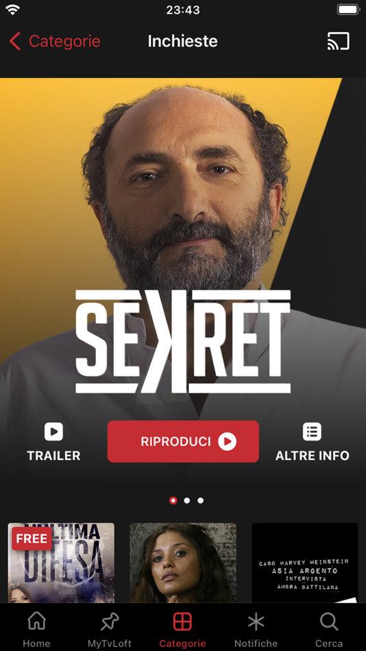 #6. TvLoft (iOS) 由: SOCIETA' EDITORIALE IL FATTO SPA IN BREVE SEIF SPA