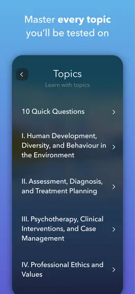 Game screenshot LCSW Test Prep 2023 apk