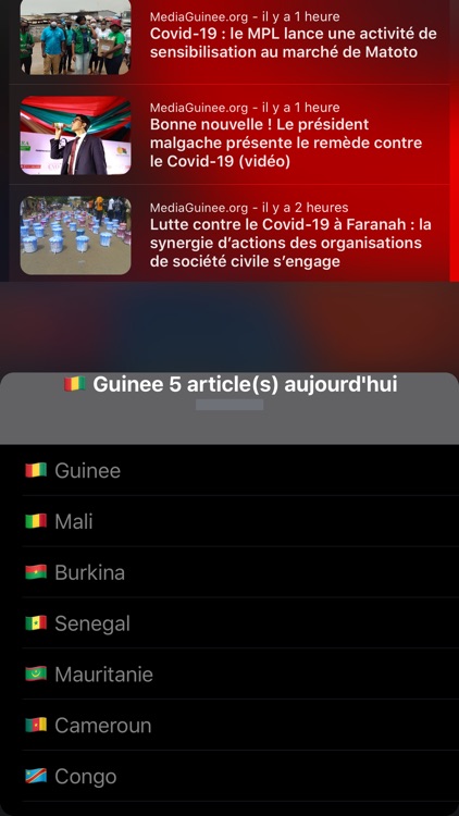 Actu Guinée - infos complètes screenshot-5